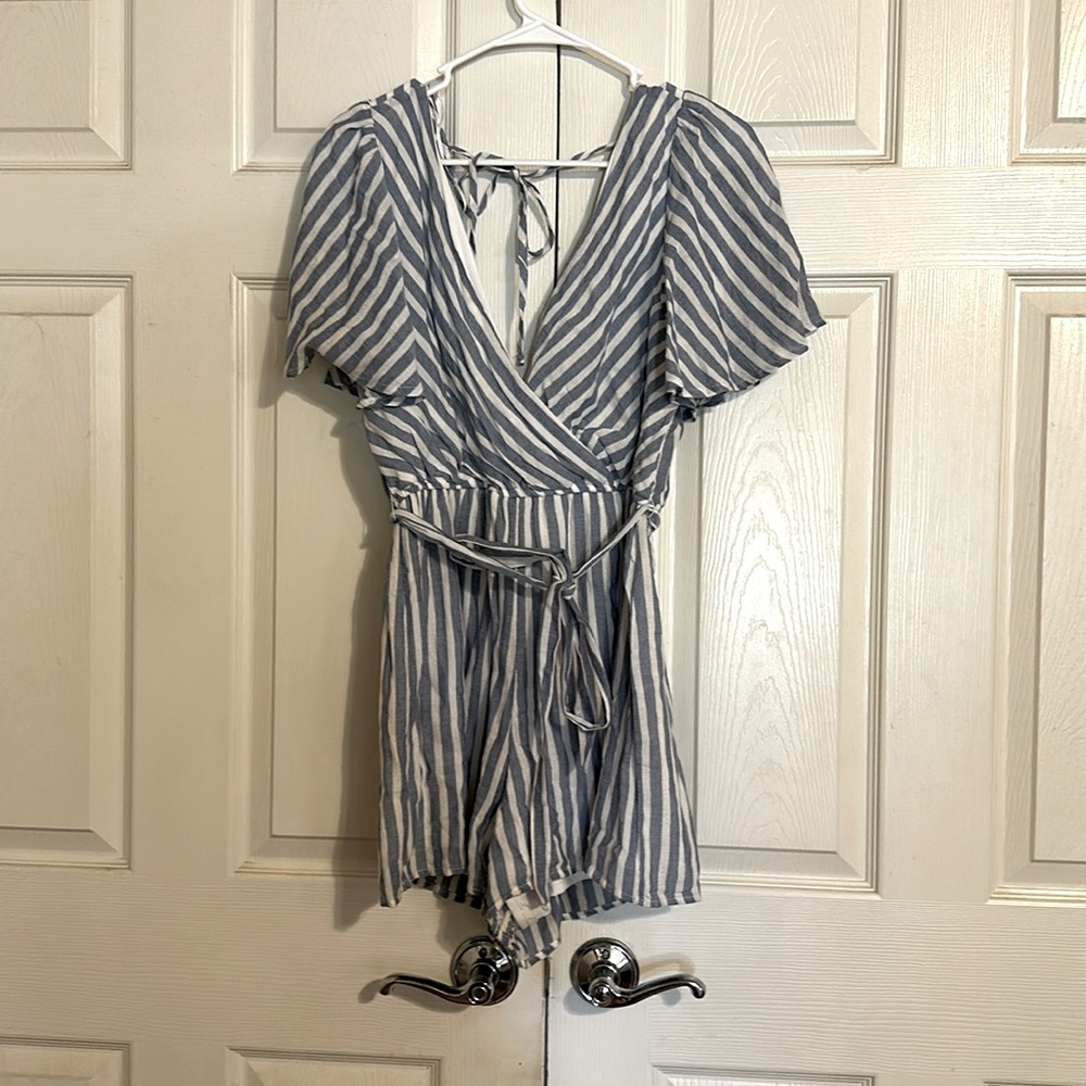 Stripe romper
